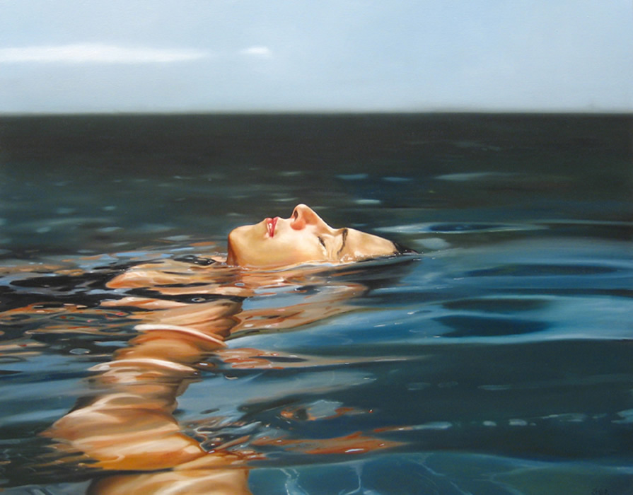 How to Disappear Completely,, 38x48,oil on canvas,2006,eric zener,highres