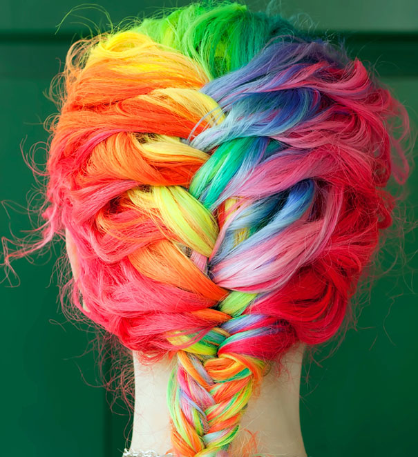 Rainbow saç modelleri (1)