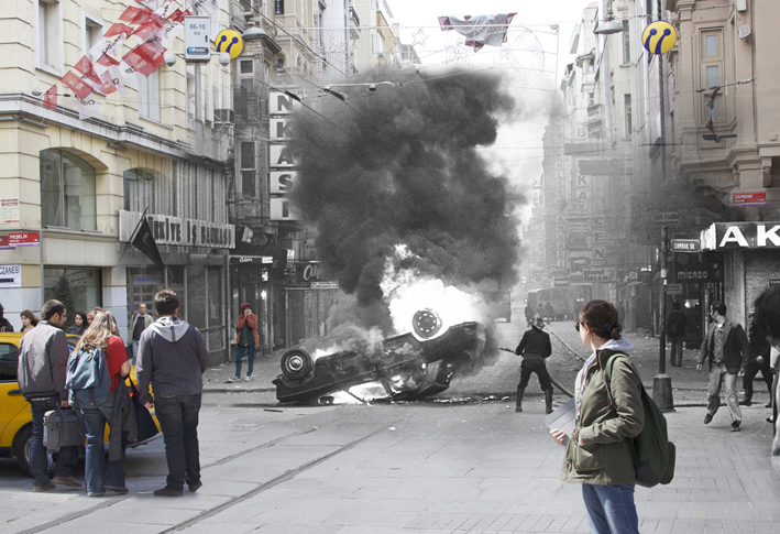 taksim meydanı kan gölü