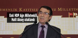 HDP Eski Milletvekili Halil Aksoy ‘örgüte üye olmak’tan tutuklandı HDP Halil Aksoy