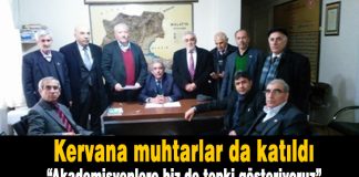 Sıradaki tepki muhtarlardan: İçi kararmış sözde aydınları şiddetle kınıyoruz muhtarlar, akademisyenler, malatya, tepki, muhtarlar federasyonu,