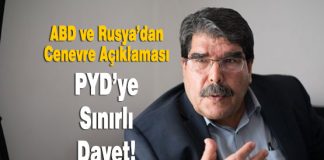 ABD ve Rusya’dan açıklama: PYD Cenevreye katılacak mı? ABD ve Rusya’dan açıklama: PYD Cenevreye katılacak mı?