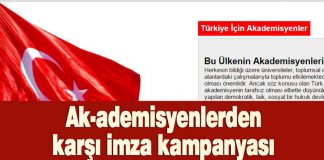 Ak-ademisyenlerden karşı imza kampanyası: Devletin ve milletin yanındayız akademisyenler, karşı imza kampanyası, ak-akademisyenler, protesto, imza kampanyası,