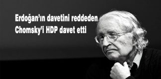 HDP Erdoğan’ın davetini reddeden Chomsky’i Türkiye’ye davet etti faysal sarıyıldız, noam chomsky, hdp, erdoğan, davet, türkiye,