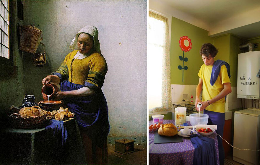 “La laitière” by Johannes Vermeer