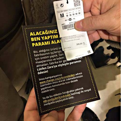 hakkında zara etiket 7 Alışveriş