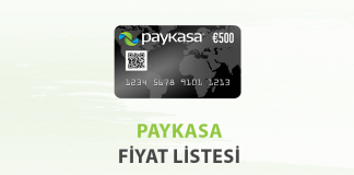 Paykasa Fiyat Listesi