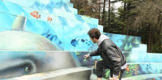 Parklar grafitti sanatçılarına açıldı