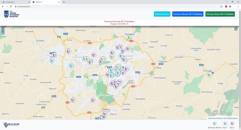 hakkında ankarada ucretsiz indernet 2 Ücretsiz internet