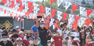 Ankara’da gençler sporla buluştu