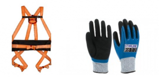 İş Eldivenleri ve Paraşüt Tipi Emniyet Kemerleri