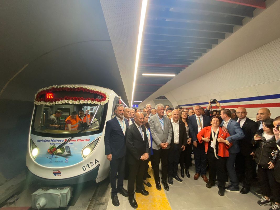 Narlıdere metrosu güzergahı