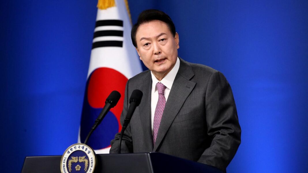 Güney Kore Devlet Başkanı Yoon-Suk-Yeol